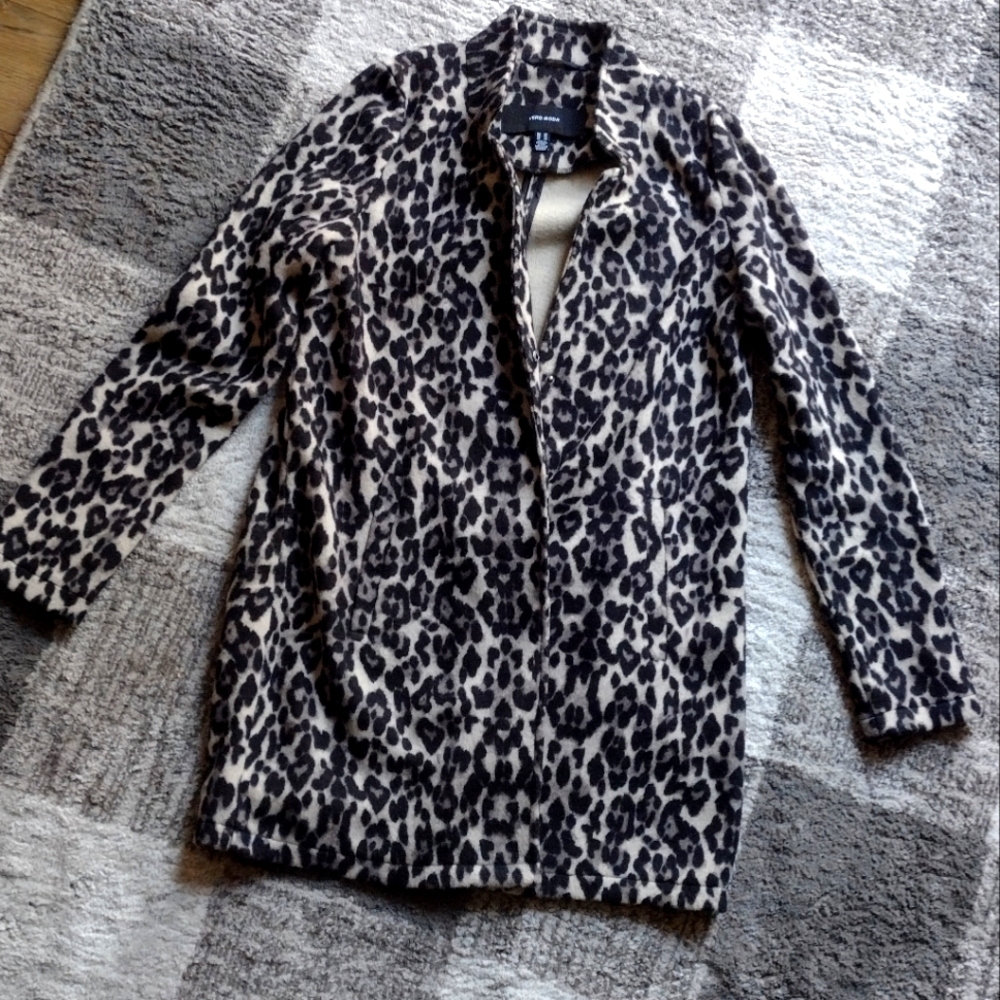 Leopard Print Soft Lightweight Coat - image 1